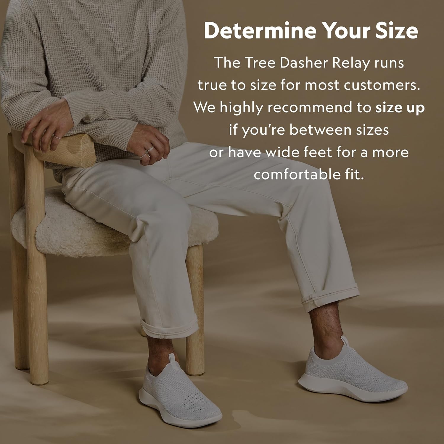 image:imageAllbirds Mens Tree Dasher Relay Laceless Everyday Active SneakersBlizzard Blizzard Sole