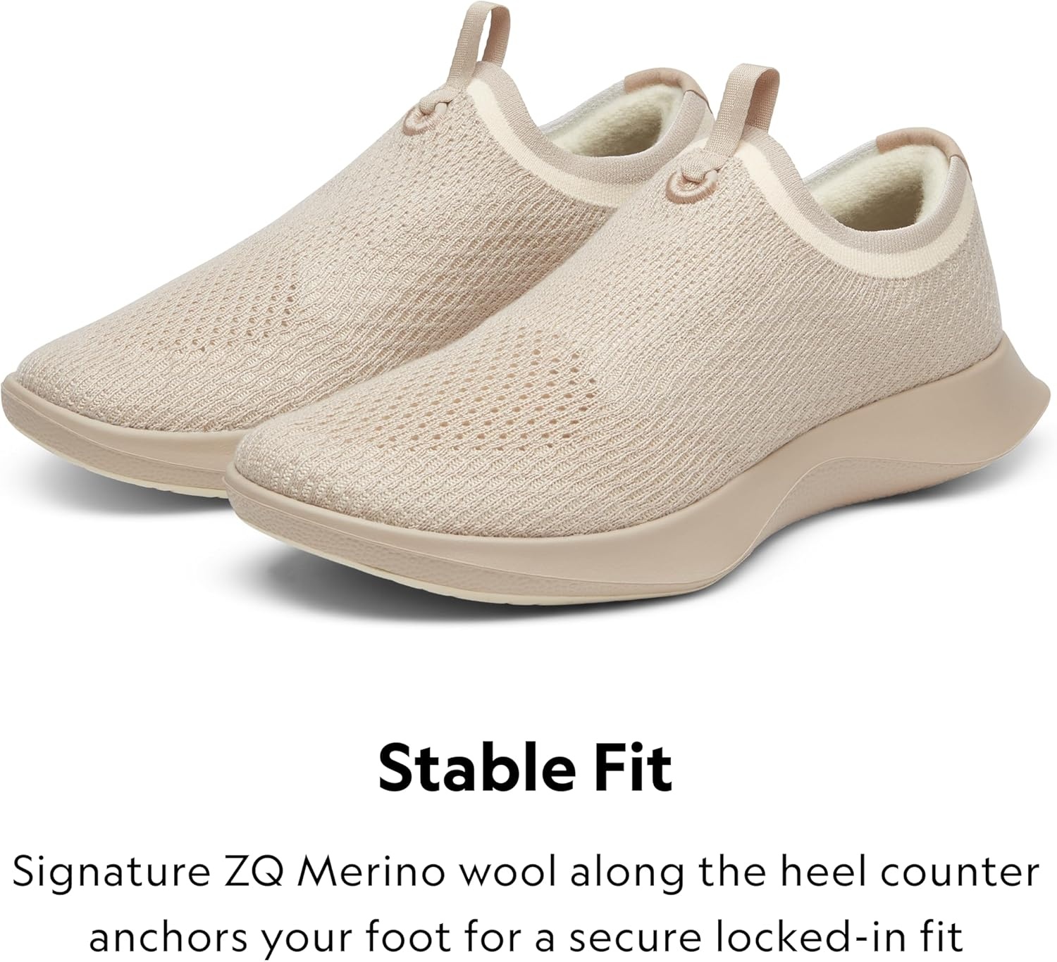 image:imageAllbirds Mens Tree Dasher Relay Laceless Everyday Active SneakersRugged Beige Rugged Beige Sole