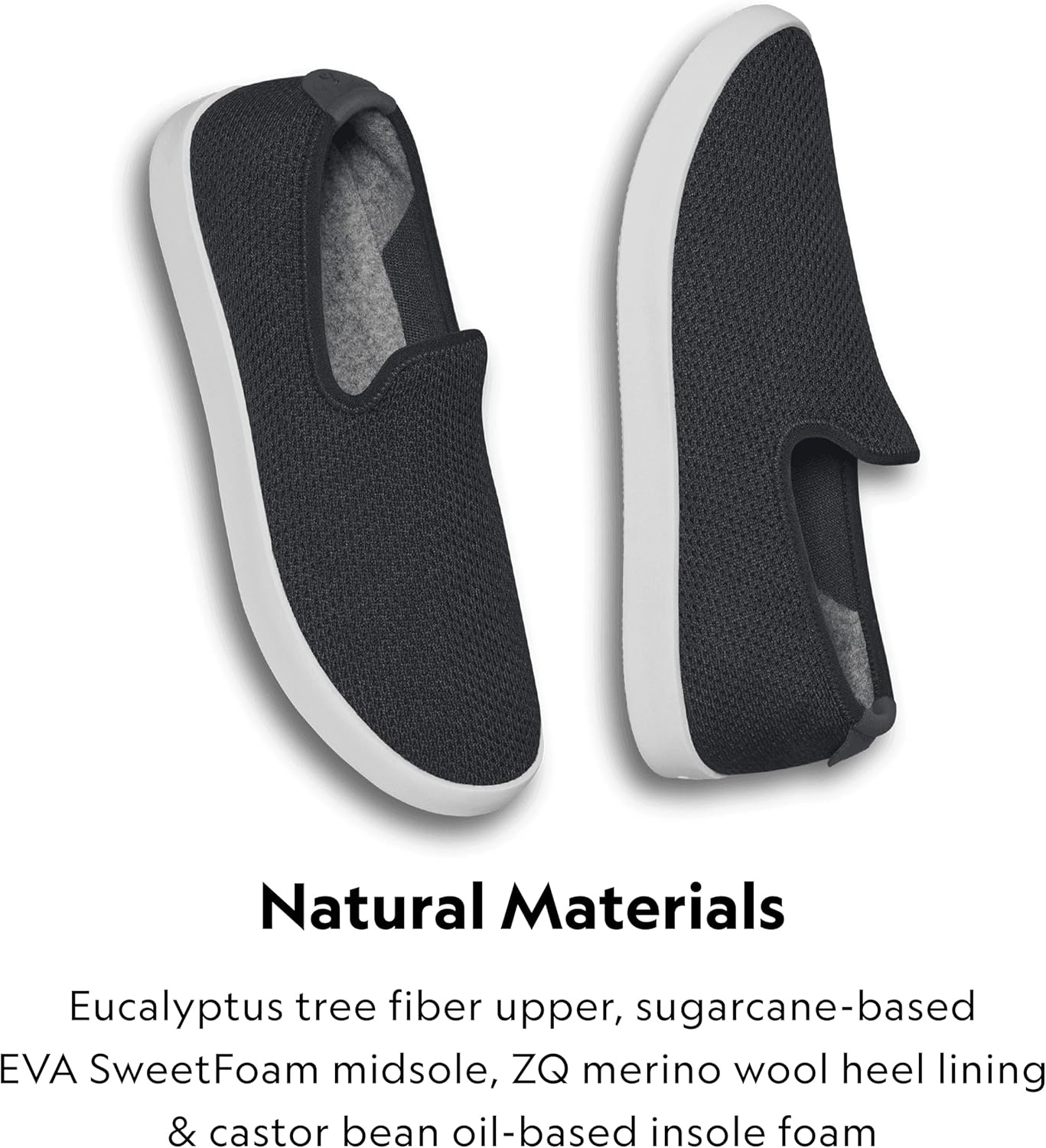 image:imageAllbirds Mens Tree Lounger Everyday SlipOn Sneakers Machine Washable Shoe Made with Natural MaterialsNavy Night White Sole