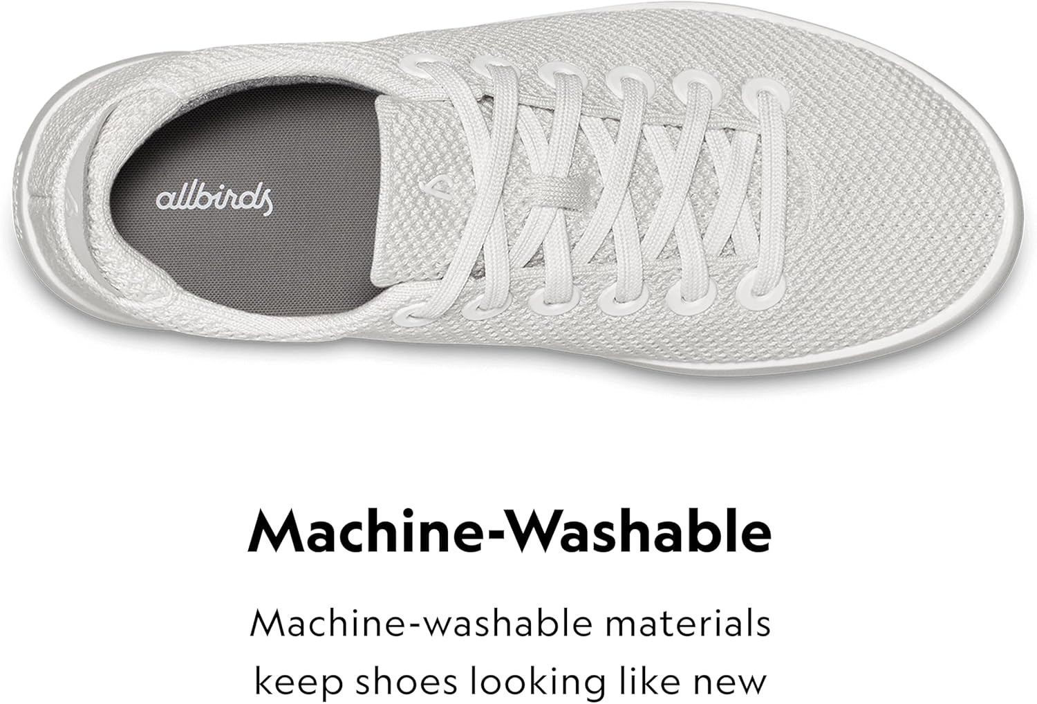image:imageAllbirds Mens Tree Piper Casual SneakersKaikoura White White Sole