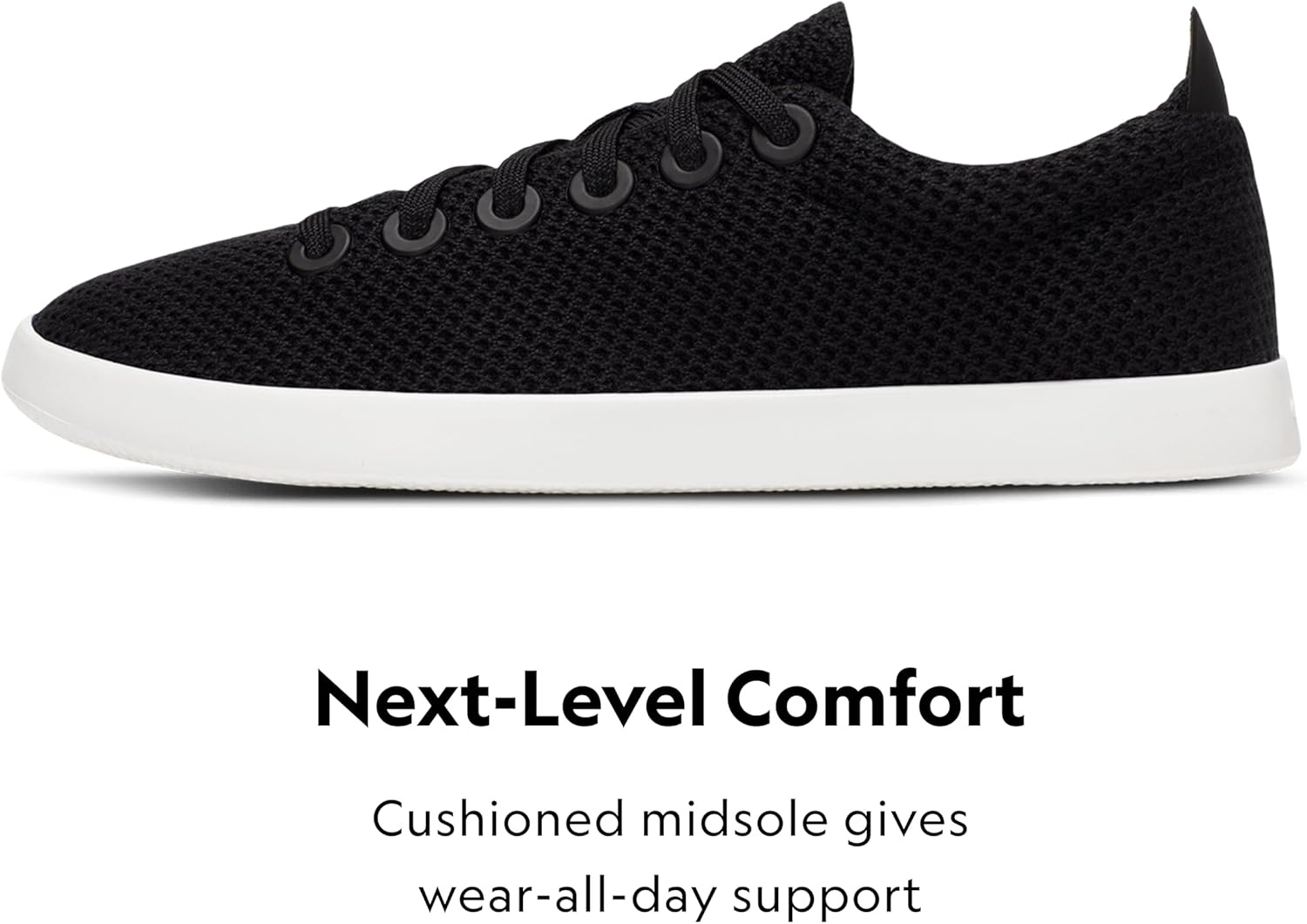 image:imageAllbirds Mens Tree Piper Casual SneakersNatural Black Blizzard Sole