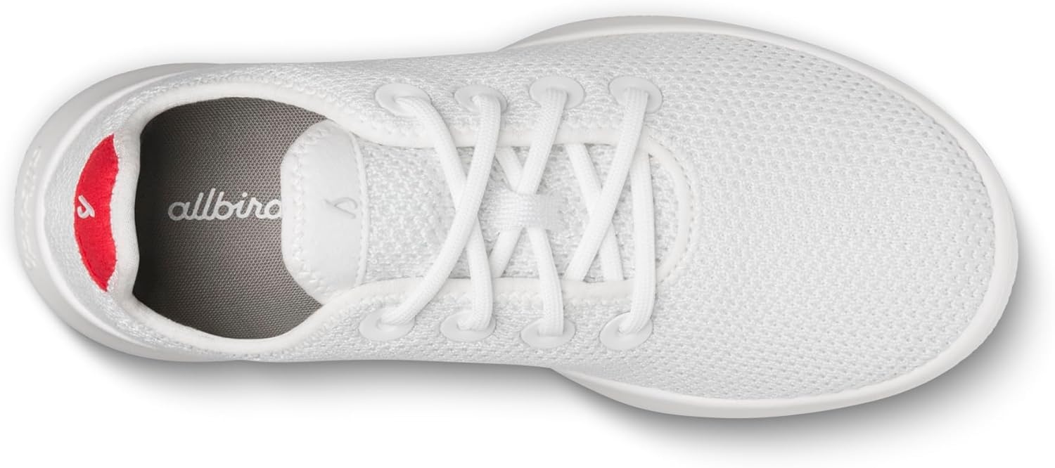 image:imageAllbirds Mens Tree Runner Everyday Sneakers Machine Washable Shoe Made with Natural MaterialsBlizzard Bold Red Blizzard