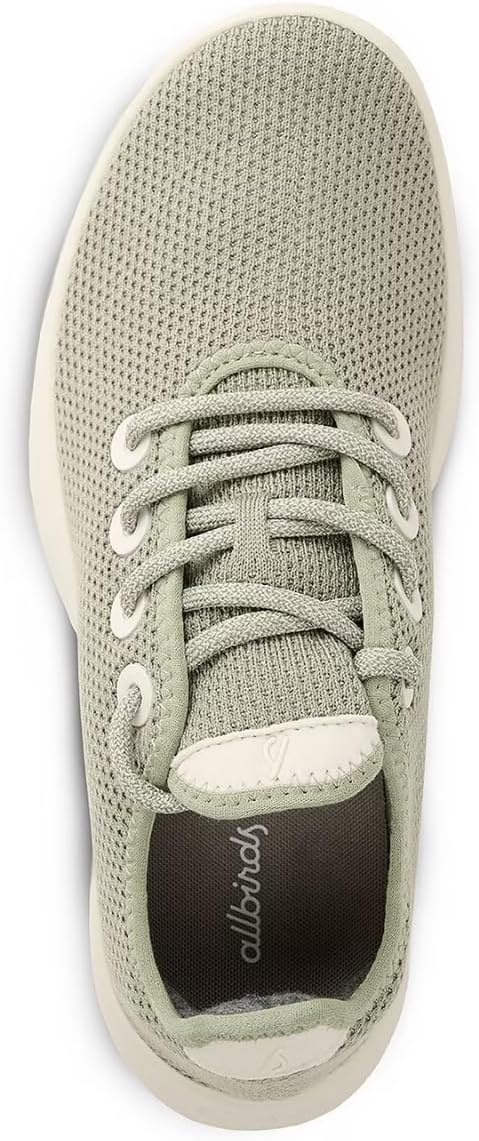 image:imageAllbirds Mens Tree Runner Everyday Sneakers Machine Washable Shoe Made with Natural MaterialsHazy Pine Natural White