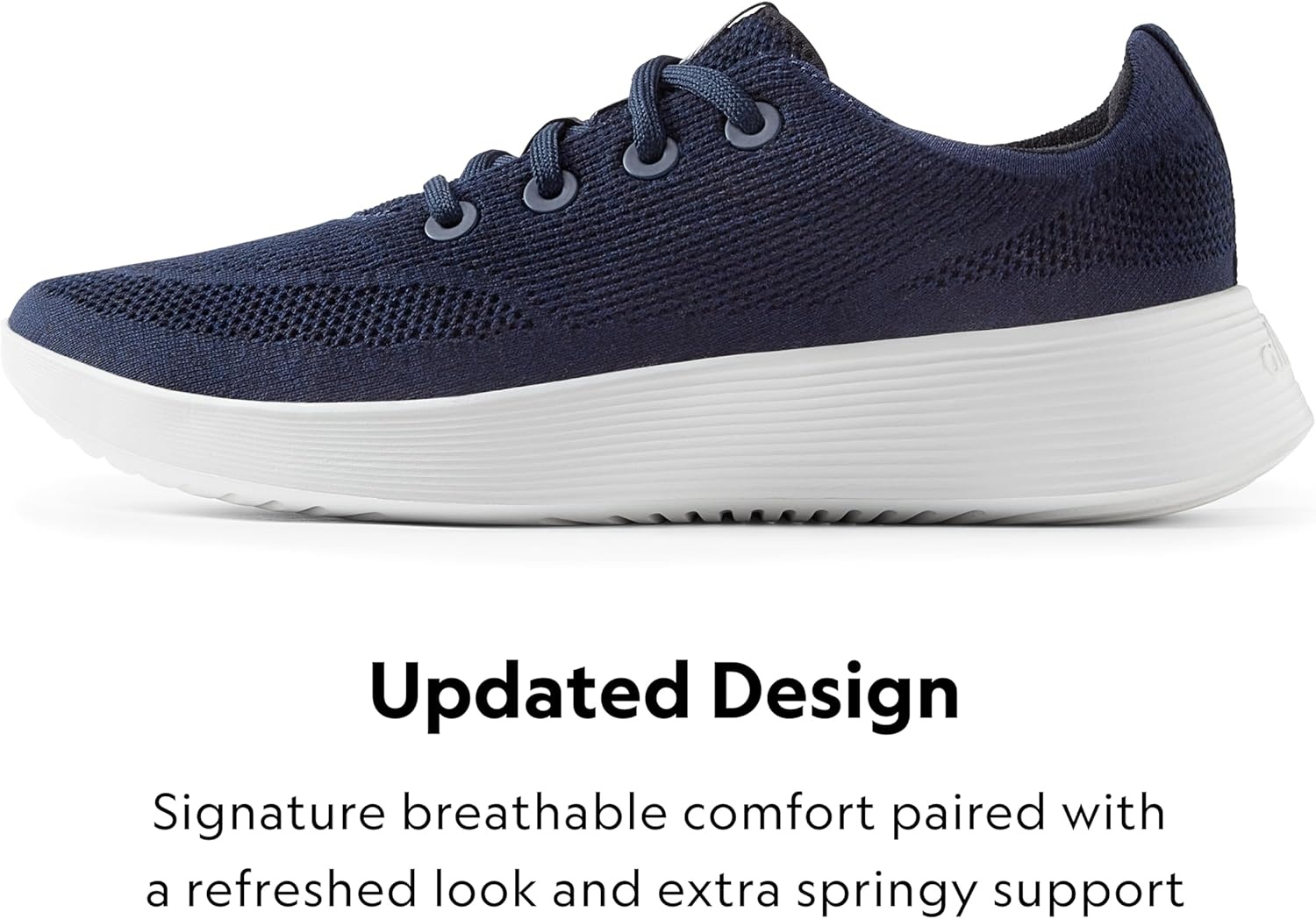 image:imageAllbirds Mens Tree Runner Go Everyday SneakersDeep NavyBlizzard Sole