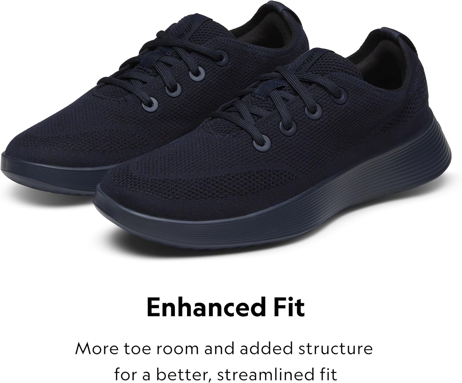 image:imageAllbirds Mens Tree Runner Go Everyday SneakersDeep NavyTrue Navy Sole
