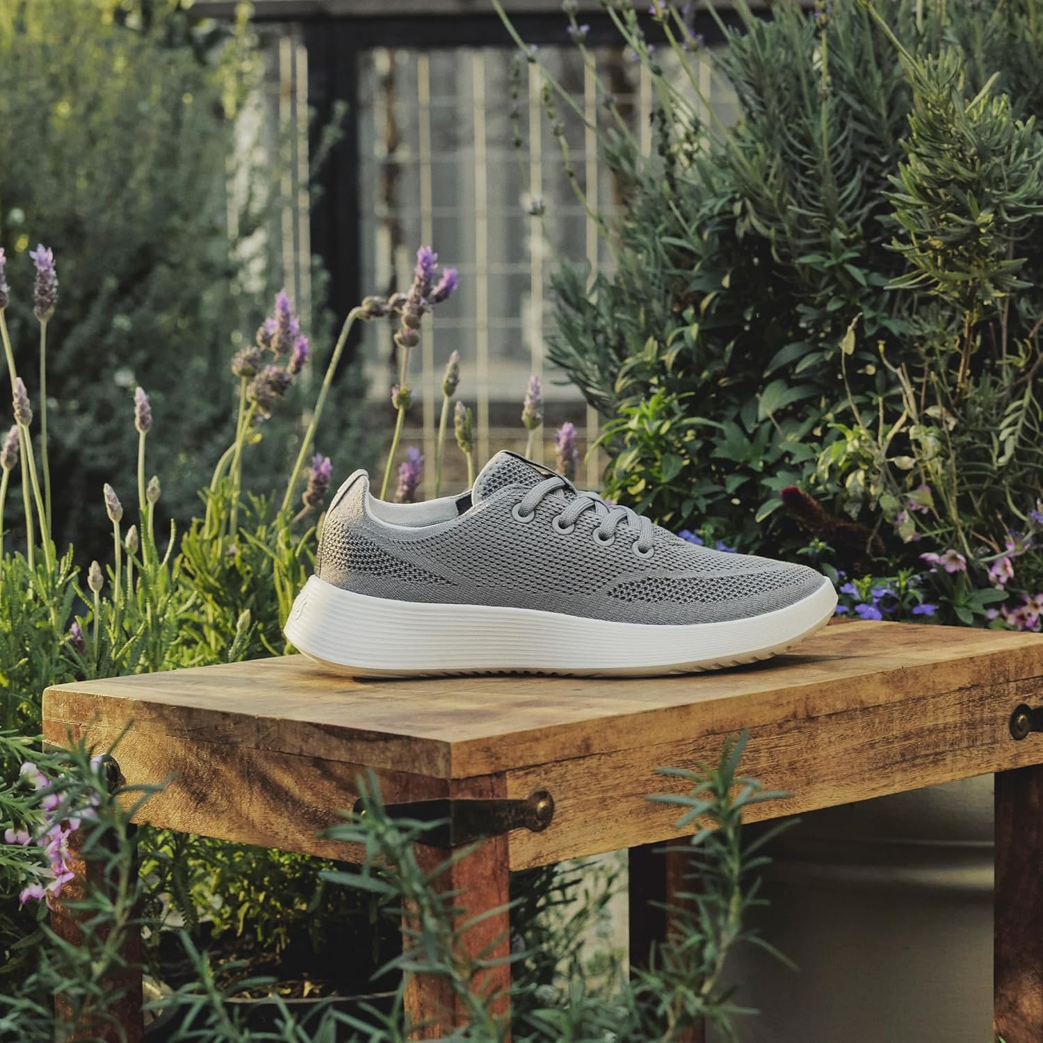 image:imageAllbirds Mens Tree Runner Go Everyday SneakersNatural Black Blizzard Sole
