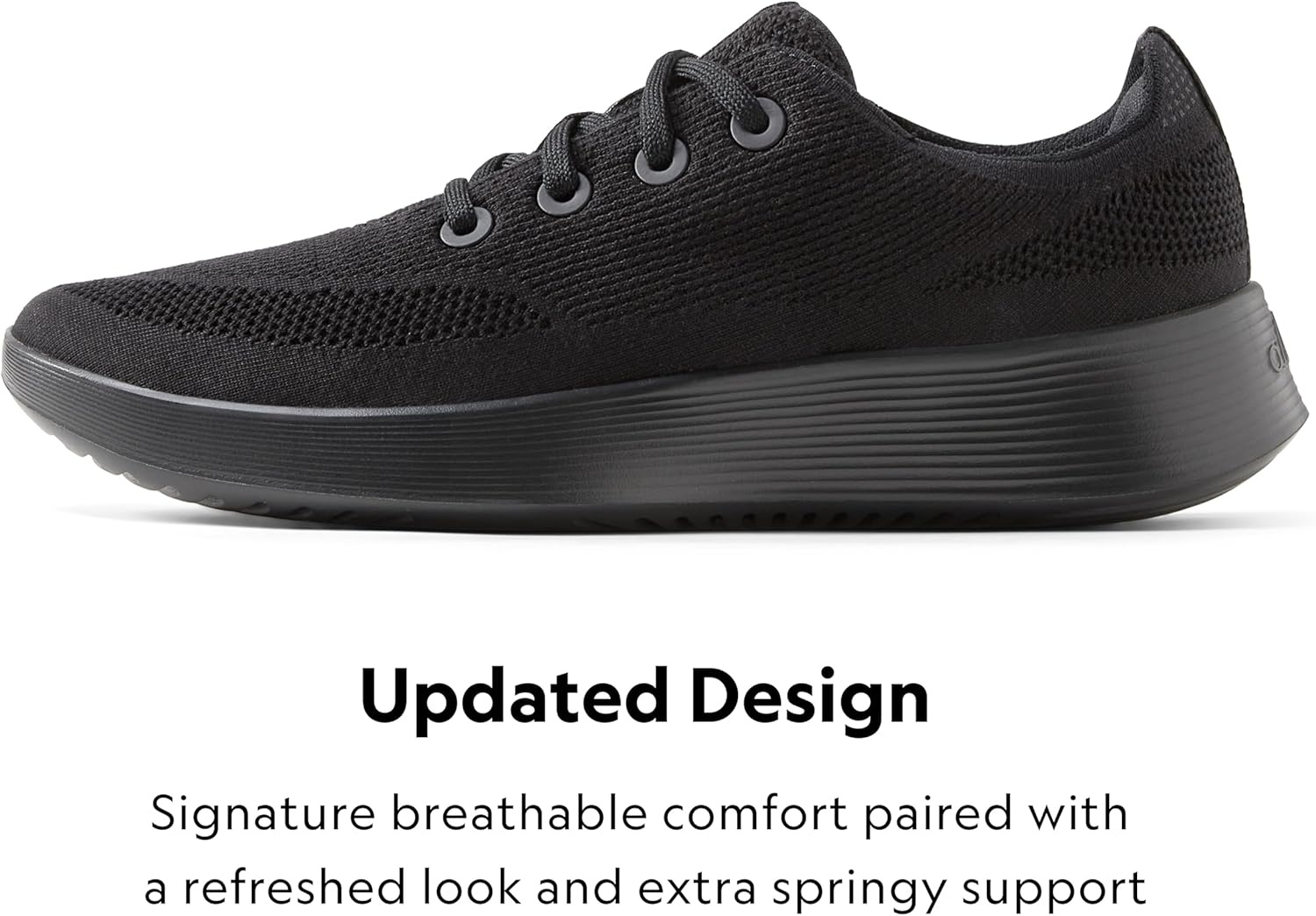image:imageAllbirds Mens Tree Runner Go Everyday SneakersNatural Black Natural Black Sole