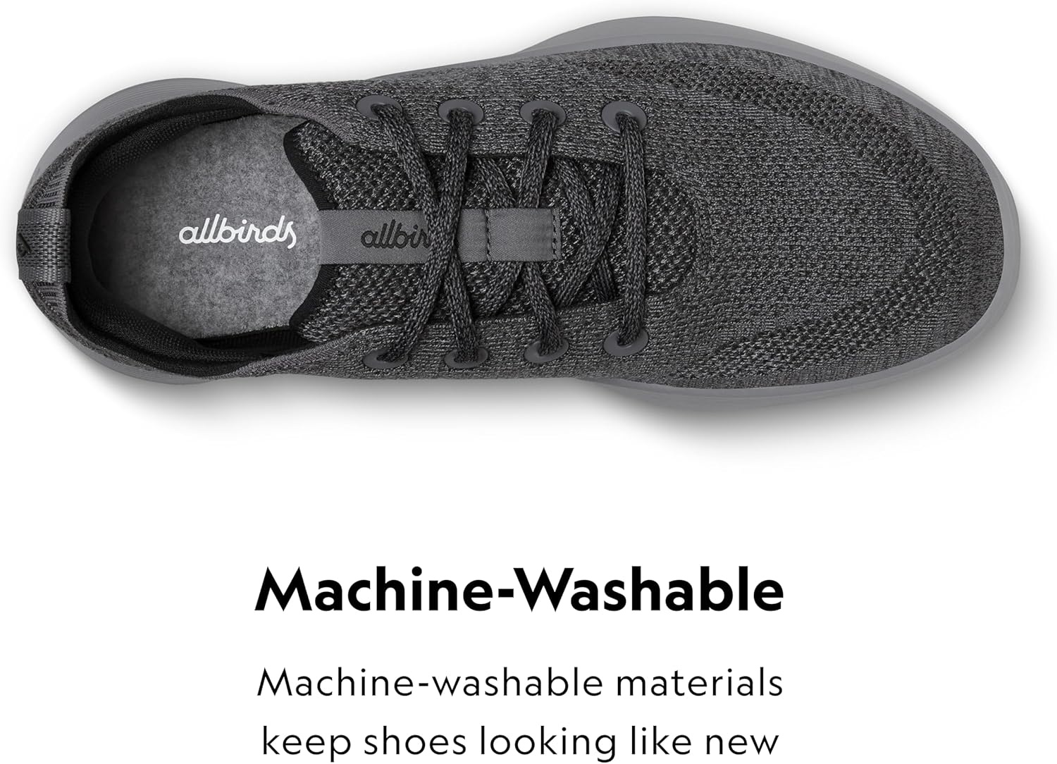 image:imageAllbirds Mens Tree Runner Go Everyday SneakersStormy Grey Medium Grey Sole