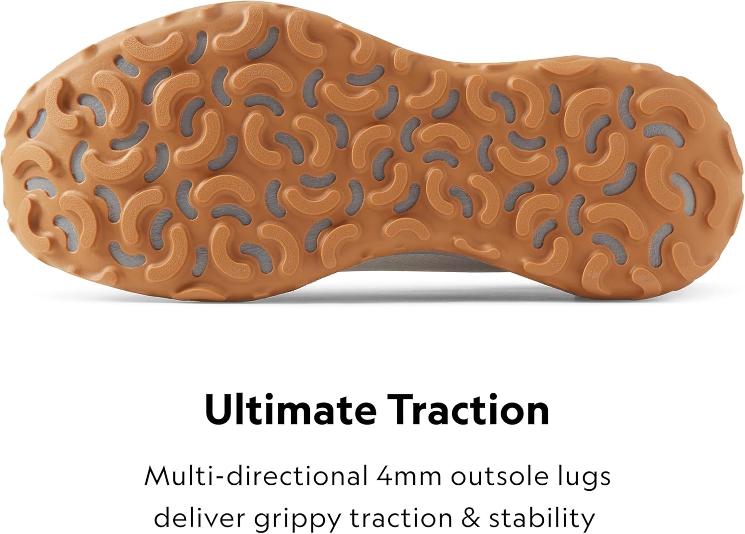 image:imageAllbirds Womens Trail Runner Breathable All Traction Hiking ShoesMedium Grey Rugged Khaki Sole