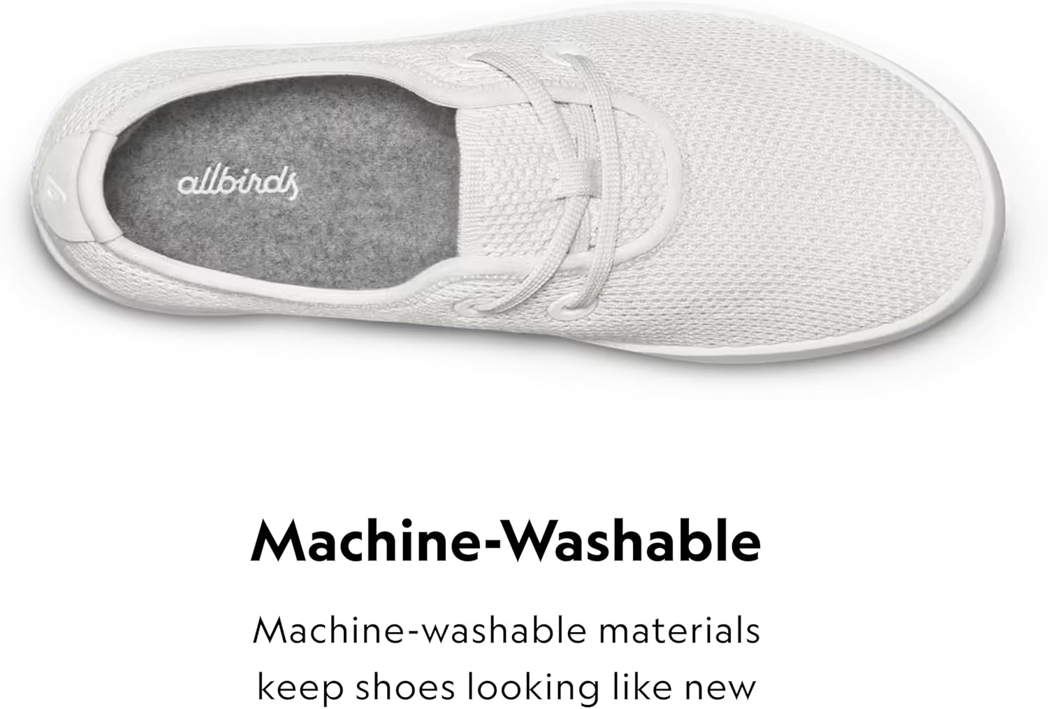 image:imageAllbirds Womens Tree Skipper Casual SneakersKaikoura White White Sole