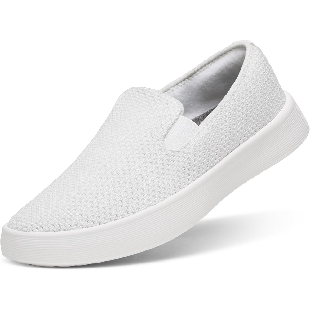 image:imageAllbirds Mens Cruiser Slip On Shoe Breathable Comfortable Sneaker for Everyday WearBlizzard Blizzard Sole
