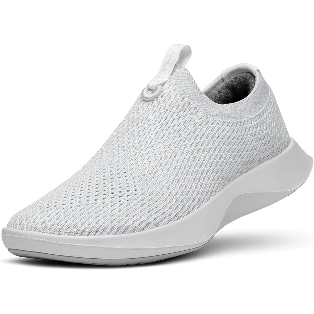 image:imageAllbirds Mens Tree Dasher Relay Laceless Everyday Active SneakersBlizzard Blizzard Sole