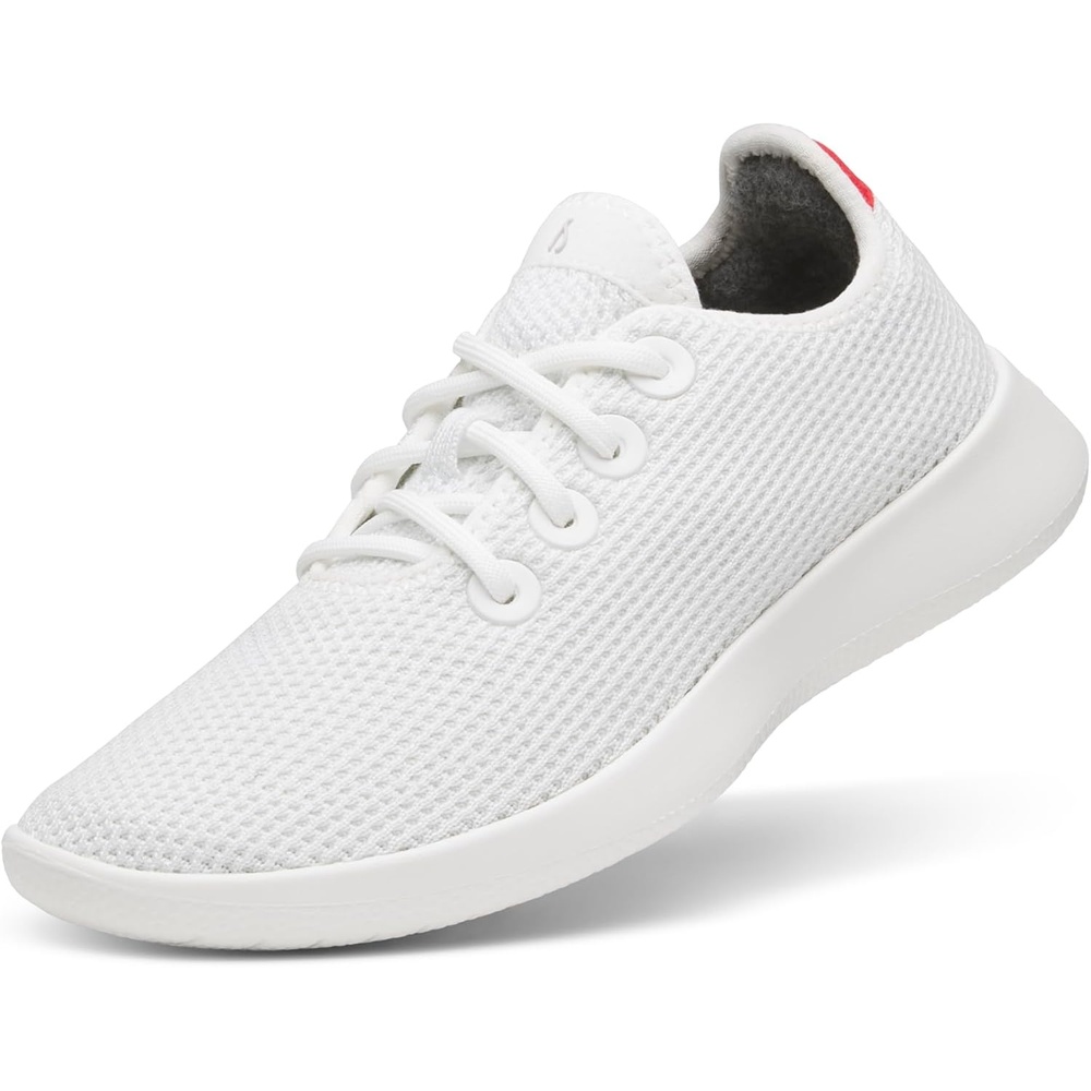 image:imageAllbirds Mens Tree Runner Everyday Sneakers Machine Washable Shoe Made with Natural MaterialsBlizzard Bold Red Blizzard
