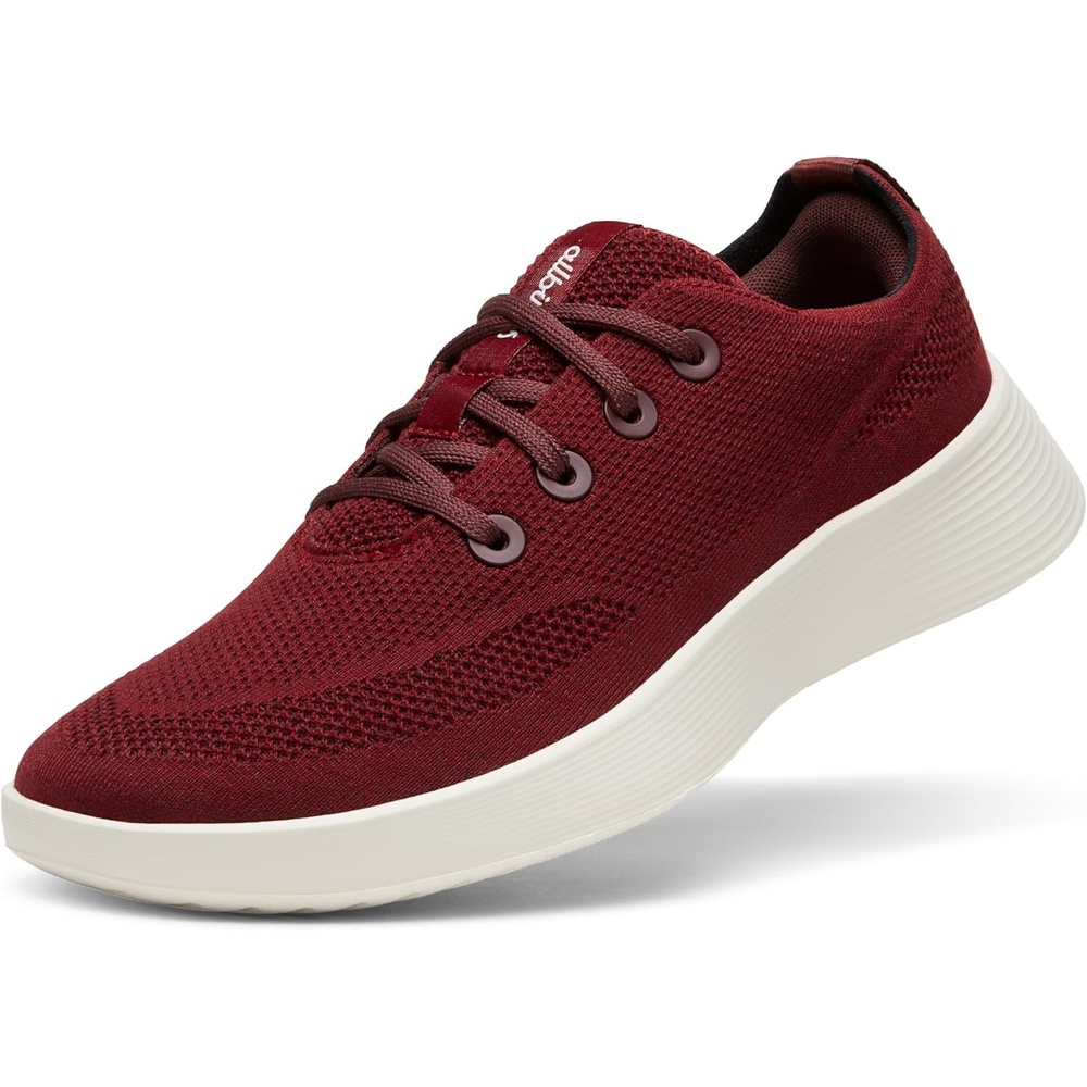 image:imageAllbirds Mens Tree Runner Go Everyday SneakersThunder Red Natural White Sole