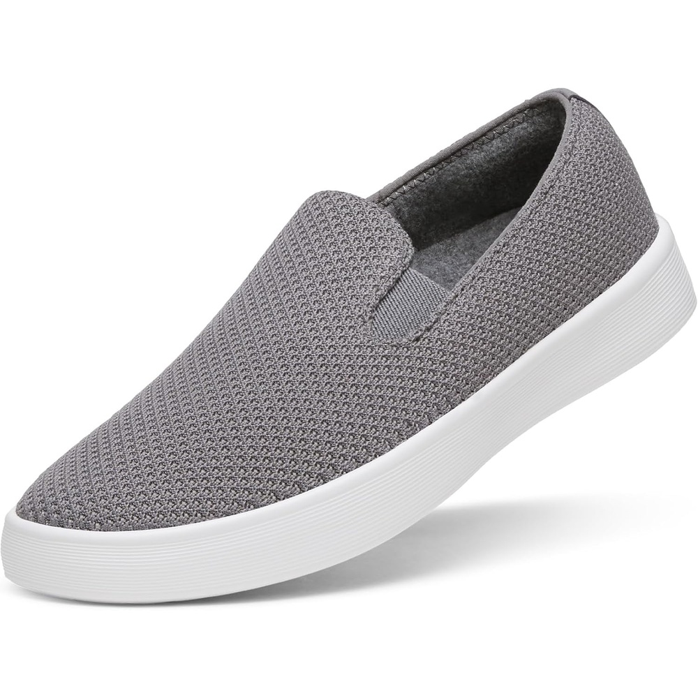 image:imageAllbirds Womens Cruiser Slip On Shoe Breathable Comfortable Sneaker for Everyday WearMist Blizzard Sole