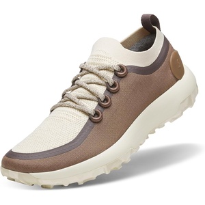 Allbirds Men’s Trail Runner, Breathable All Traction Hiking Shoes(Hazy Cocoa  Dark Cocoa (Stony Cream Sole))