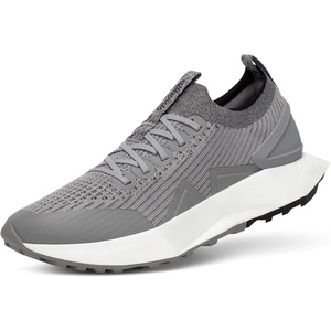 Allbirds Men’s Tree Flyer 2 Active Supportive Running Shoe(Medium Grey (Blizzard Sole))