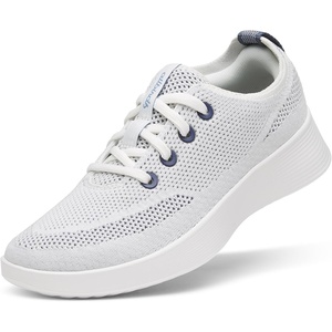 Allbirds Men’s Tree Runner Go Everyday Sneakers(Blizzard  Hanami Night (Blizzard Sole))