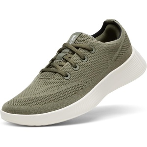 Allbirds Men’s Tree Runner Go Everyday Sneakers(Rugged Green (Natural White Sole))