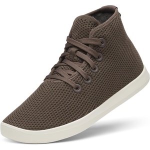 Allbirds Men’s Tree Topper, Lightweight High-Top Sneaker, Breathable Everyday Casual Shoes(Rustic Brown (Stony Cream Sole))
