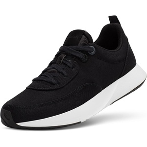Allbirds Women’s Courier, Lightweight Retro-Inspired Everyday Sneaker(Natural Black (Blizzard Sole))