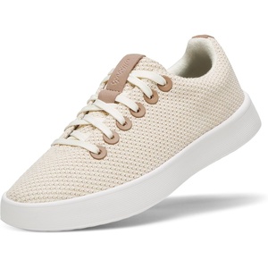 Allbirds Women’s Cruiser, Lightweight Walking Court Sneaker Shoes(Natural White  Taupe Blush (Blizzard Sole))
