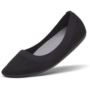 Allbirds Women’s Tree Breezer, Knit Ballet Flats, Slip-On Everyday Round Toe Shoes, Machine Washable Made with Natural Materials(Dark Navy)