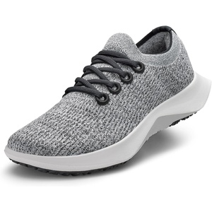 Allbirds Men’s Tree Dasher 2, Active Running & Walking Sneakers(Blizzard  Natural Black (Blizzard Sole))