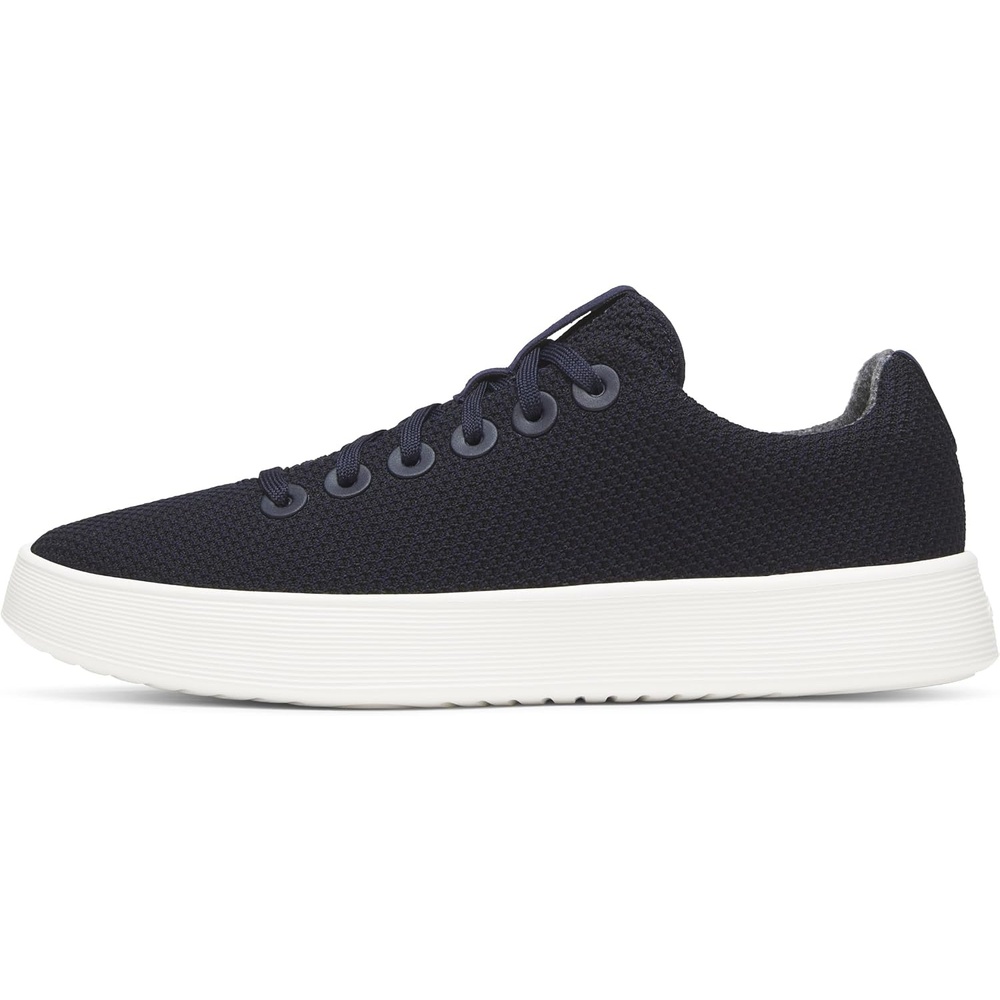 image:imageAllbirds Womens Cruiser Lightweight Walking Court Sneaker ShoesDark Navy Blizzard